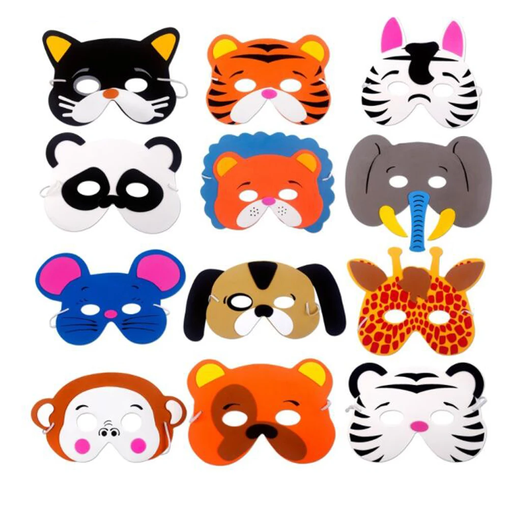 Creative 10Pcs Funny EVA Children Animal Mask Mask Kids Woodland Farm Dress Prop Birthday Party Decoration 40
Creative 10Pcs Funny EVA Children Animal Mask Mask Kids Woodland Farm Dress Prop Birthday Party Decoration 40