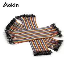 Dupont ligne 120 pièces 10cm mâle à mâle mâle à femelle et femelle à femelle câble de raccordement Dupont câble pour Arduino kit de bricolage(China)