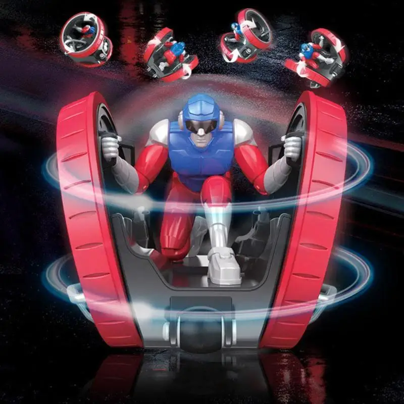 High Speed 2.4G Wireless RC Car with Flexible Wheels Rotation LED Light Remote control Transformation Children Kid Vehicle Toy
High Speed 2.4G Wireless RC Car with Flexible Wheels Rotation LED Light Remote control Transformation Children Kid Vehicle Toy