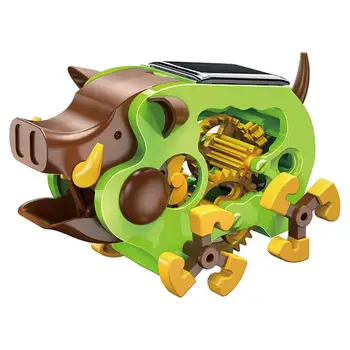 Solar Energy Wild Boar 3D Puzzle Walking Toy Hand-eye Coordination Scientific Educational Toys Birthday Gift for Children Kids
Solar Energy Wild Boar 3D Puzzle Walking Toy Hand-eye Coordination Scientific Educational Toys Birthday Gift for Children Kids