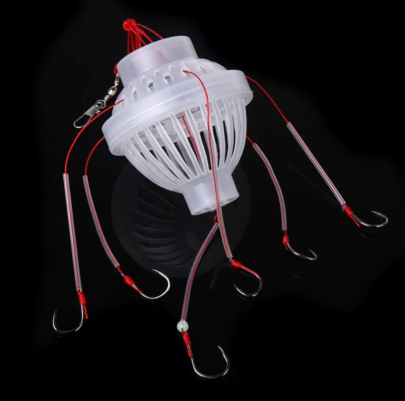Fishing Hook New Plastic Fishing Tackle Sea Monster with Six Strong Spherical Carbon Steel Fish Hooks Acessories
Fishing Hook New Plastic Fishing Tackle Sea Monster with Six Strong Spherical Carbon Steel Fish Hooks Acessories