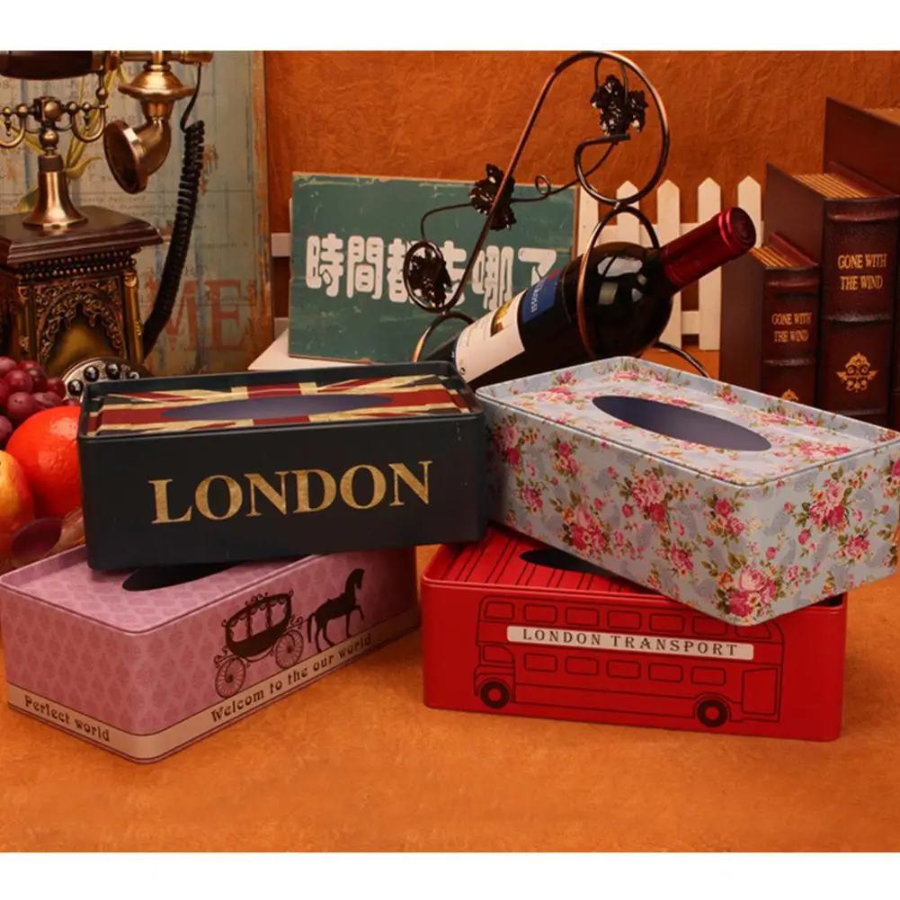Floral Printing Rectangular Tinplate Tissue Box Home Car Office Living Room Table Decoration Removable Tissue Napkin Paper Box
Floral Printing Rectangular Tinplate Tissue Box Home Car Office Living Room Table Decoration Removable Tissue Napkin Paper Box