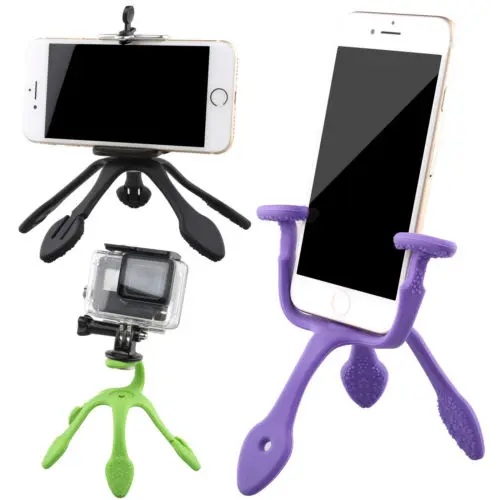 Gekkopod Mini Tripod Mount Flexible Portable Stand/Holder for Gopro Phone Camera Bracket Portable Mobile Phone Micro Octopus
Gekkopod Mini Tripod Mount Flexible Portable Stand/Holder for Gopro Phone Camera Bracket Portable Mobile Phone Micro Octopus