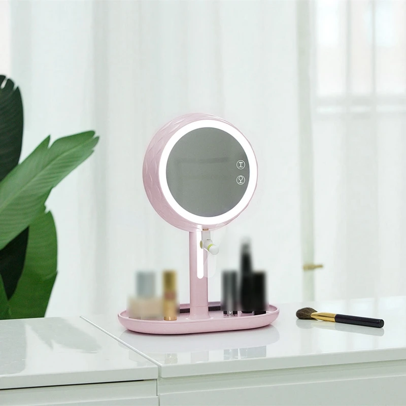 New USB Led Light Vanity Compact Makeup Touched Adjustable Rotatable Abs Brightness Home Bedside Bedroom Cosmetic Mirror
New USB Led Light Vanity Compact Makeup Touched Adjustable Rotatable Abs Brightness Home Bedside Bedroom Cosmetic Mirror