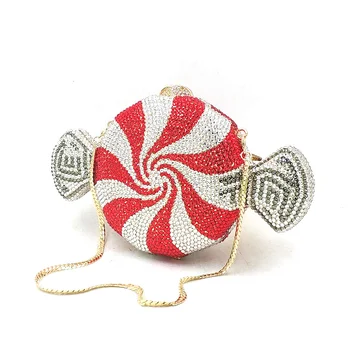 Luxury women evening party sugar bag bridal wedding diamonds bag rhinestone accessories sweet candy crystal bag purses
Luxury women evening party sugar bag bridal wedding diamonds bag rhinestone accessories sweet candy crystal bag purses