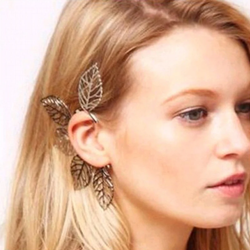 1PC Lovely Hollow Leaf Ear Hook Big Earrings for Women Accessories Gold Silver No EarHole Clip Earring Fashion Jewelry Gift
1PC Lovely Hollow Leaf Ear Hook Big Earrings for Women Accessories Gold Silver No EarHole Clip Earring Fashion Jewelry Gift