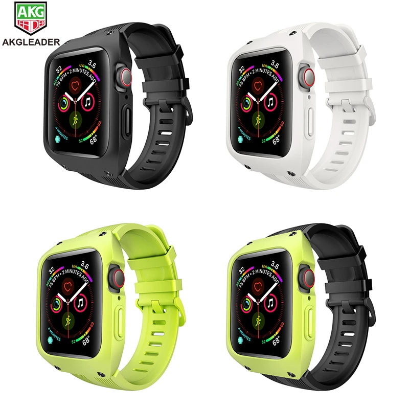 Sport Case Strap For Apple Watch Band 44mm 40mm iWatch Series 4 Correa Rugged TPU Screen Protective Cover & Bracelet Wrist Belt
Sport Case Strap For Apple Watch Band 44mm 40mm iWatch Series 4 Correa Rugged TPU Screen Protective Cover & Bracelet Wrist Belt