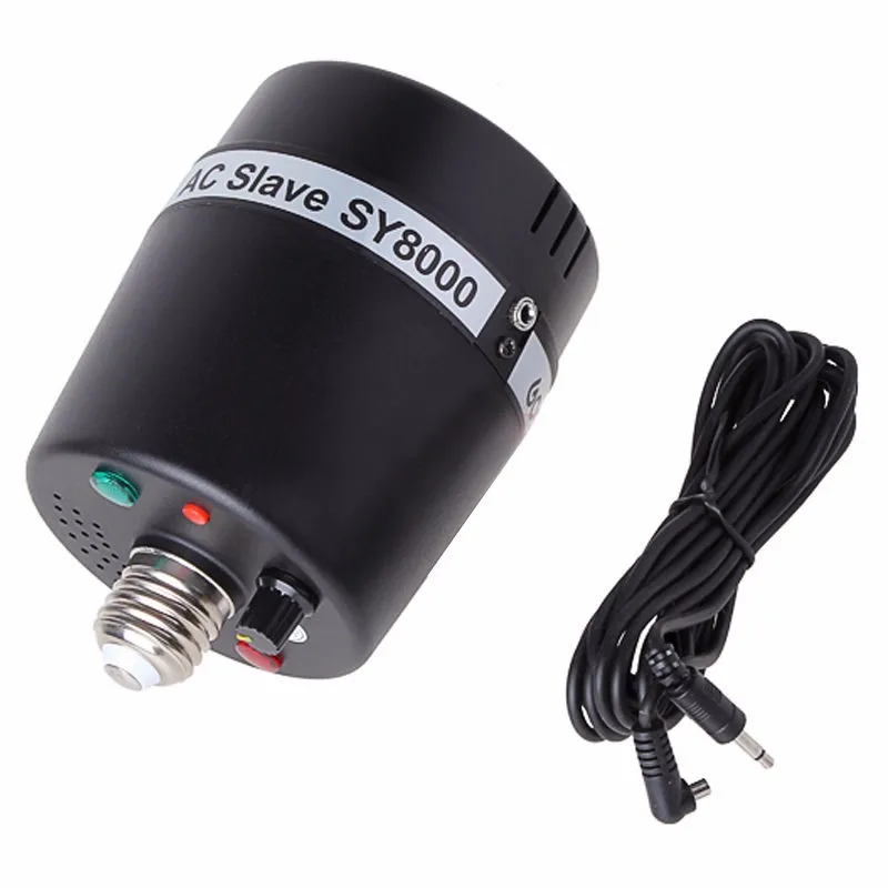 Godox Studio Flash Accessories AC Power Slave Flash SY8000 with sync Socket Mini Strobe Max Power 72WS GN35 For E27 Socket
Godox Studio Flash Accessories AC Power Slave Flash SY8000 with sync Socket Mini Strobe Max Power 72WS GN35 For E27 Socket