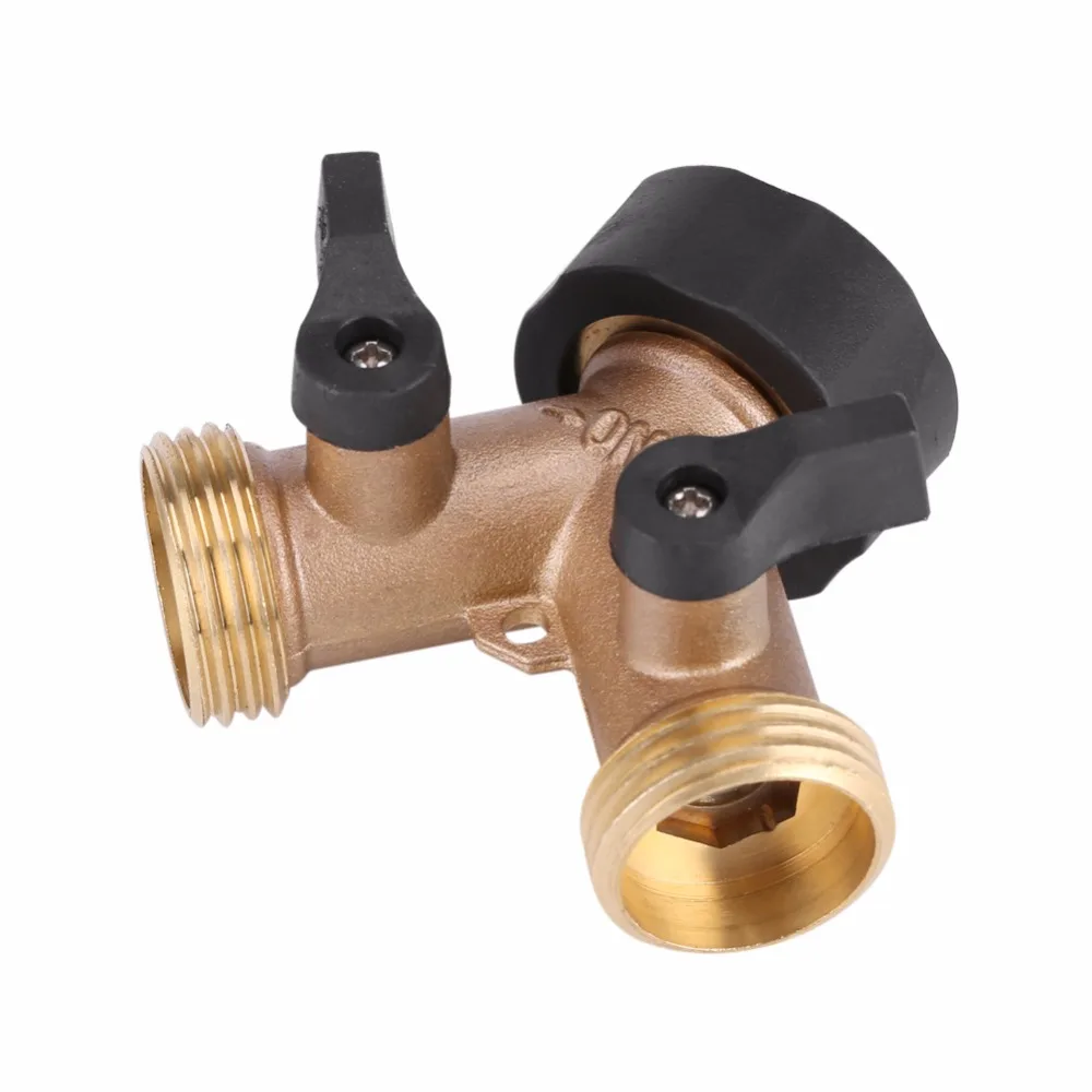 Sprinkler Irrigation Water Connector Brass Water Tap Adapter Y Shape 3/4 Hose Garden Pipe Connectors Watering Tubing Drip System
Sprinkler Irrigation Water Connector Brass Water Tap Adapter Y Shape 3/4 Hose Garden Pipe Connectors Watering Tubing Drip System