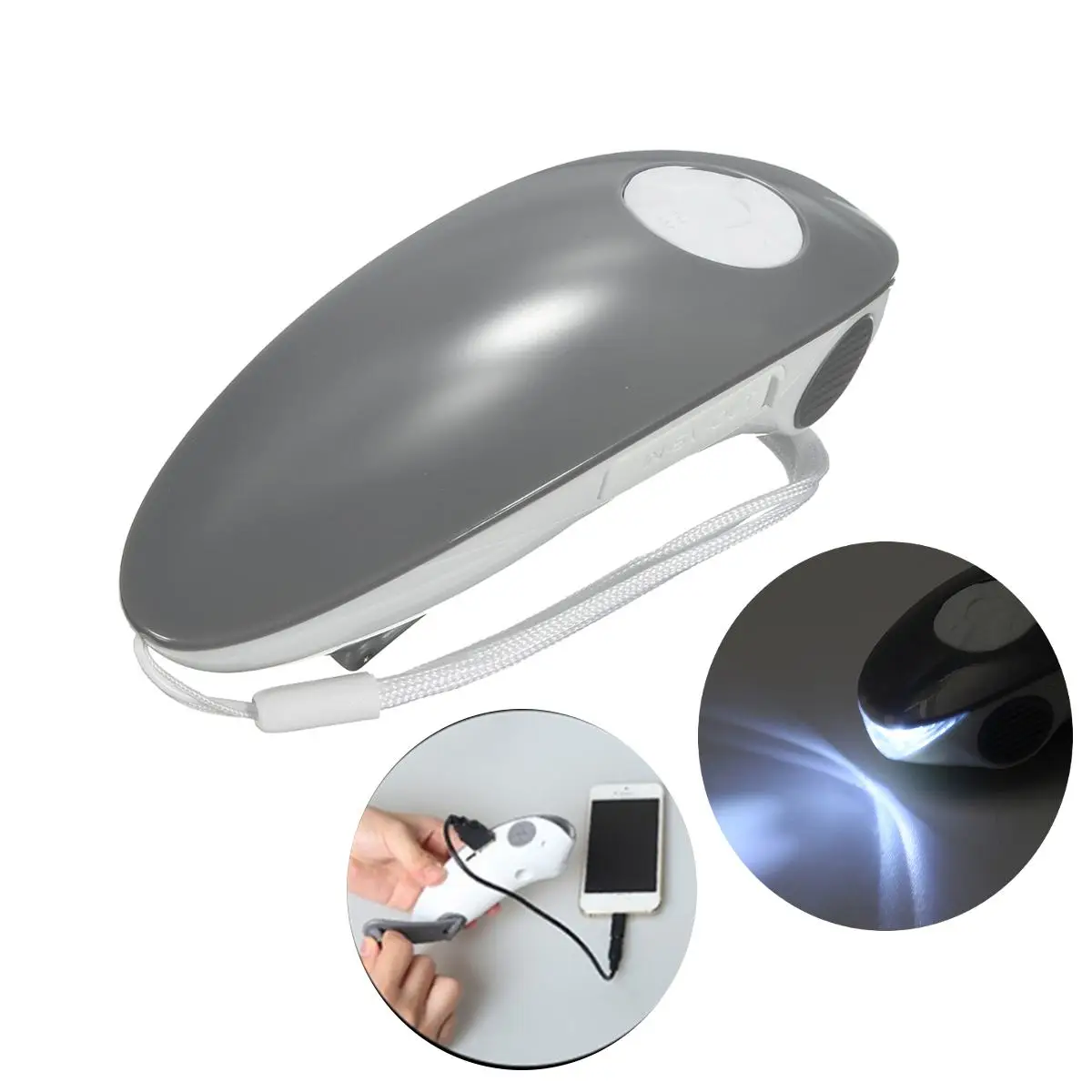 3 in 1 XANES XLN Portable USB Rechargeable Muti-Function LED Hand Crank Emergency Flashlight & FM/AM
3 in 1 XANES XLN Portable USB Rechargeable Muti-Function LED Hand Crank Emergency Flashlight & FM/AM