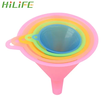 HILIFE 5pcs/set Pinkycolor Translucent Kitchen Mini Funnel Bar Wine Flask Funnels Food-grade Material
HILIFE 5pcs/set Pinkycolor Translucent Kitchen Mini Funnel Bar Wine Flask Funnels Food-grade Material
