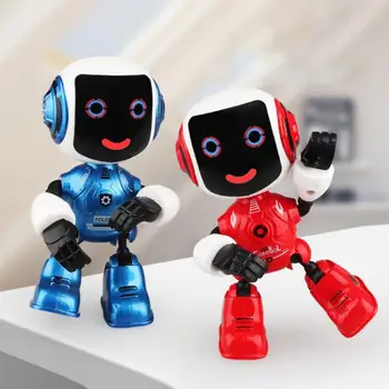 Intelligent Induction Robot Toy Model With Head Sensor Sounding Flexible Joints Alloy Drop-resistant Body Mobile Phone Holder
Intelligent Induction Robot Toy Model With Head Sensor Sounding Flexible Joints Alloy Drop-resistant Body Mobile Phone Holder