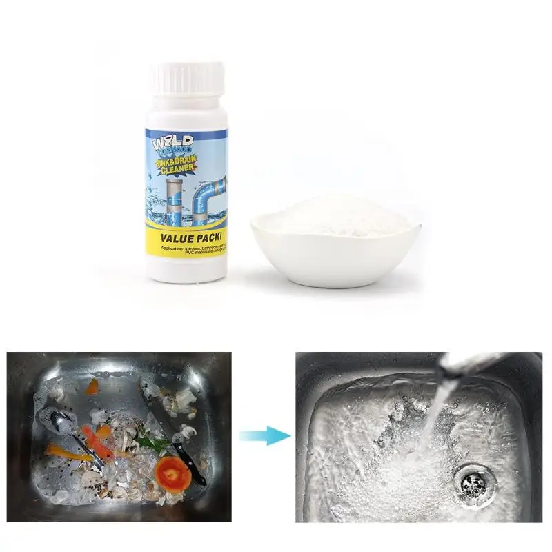 Sink Pipe Block Dredging Agent Kitchen Toilet Sewer Drain Dredge Cleaner Toilet Dredge Drain Deodorizing Powder Removal Clog
Sink Pipe Block Dredging Agent Kitchen Toilet Sewer Drain Dredge Cleaner Toilet Dredge Drain Deodorizing Powder Removal Clog