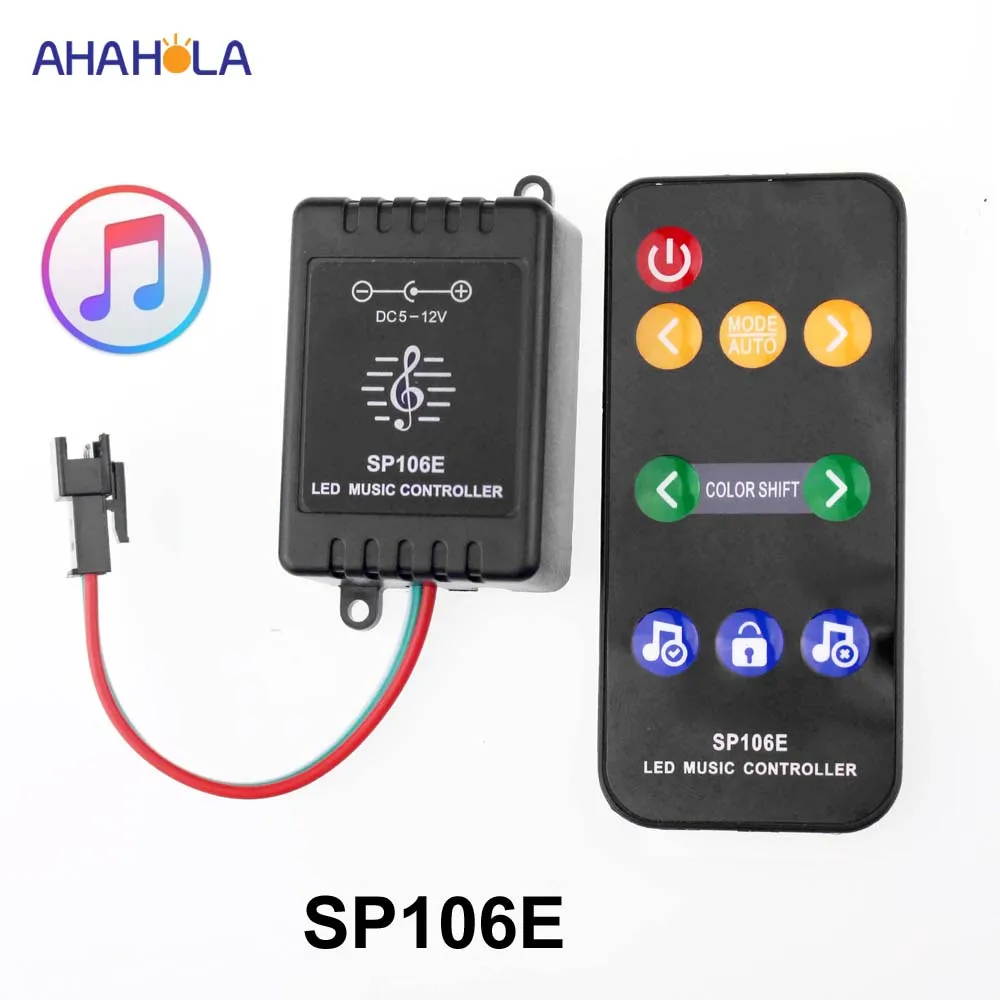 Sp106E WS2812 WS2812B Controller Led Rgb Music Controller 5V 12V Ws2812 Ws2812b Rgb Led Strip Controller Music Controled
Sp106E WS2812 WS2812B Controller Led Rgb Music Controller 5V 12V Ws2812 Ws2812b Rgb Led Strip Controller Music Controled