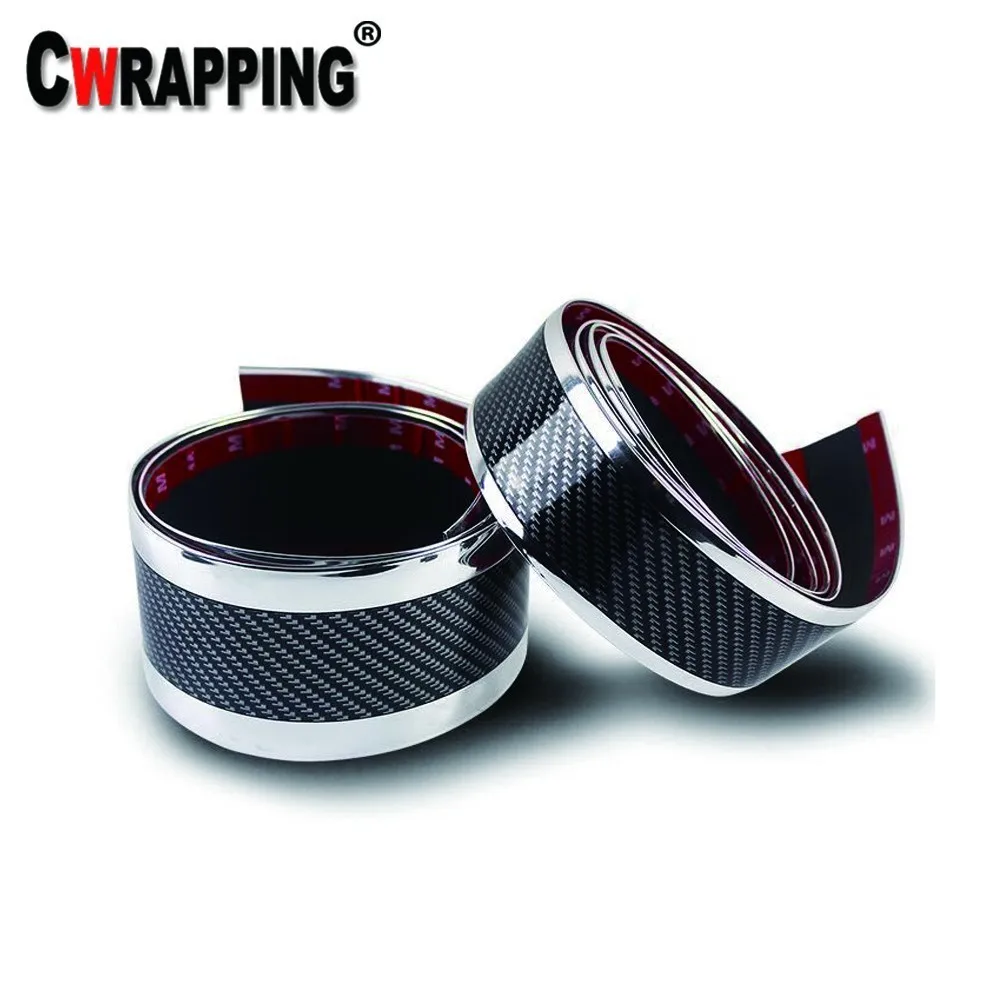 Car door sill Protector carbon Fiber rubber plating Strip Stickers for Auto Mirror Bumpers Guard protection styling Accessories
Car door sill Protector carbon Fiber rubber plating Strip Stickers for Auto Mirror Bumpers Guard protection styling Accessories
