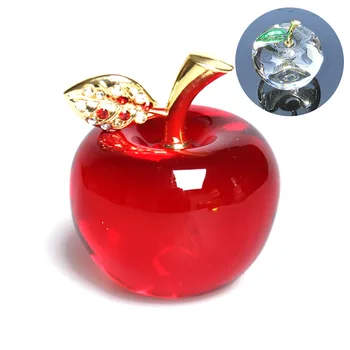 Christmas Crystal Apple Paperweight Glass Crafts Home Decoration Car Ornaments Figurine Miniature Souvenir Gifts
Christmas Crystal Apple Paperweight Glass Crafts Home Decoration Car Ornaments Figurine Miniature Souvenir Gifts