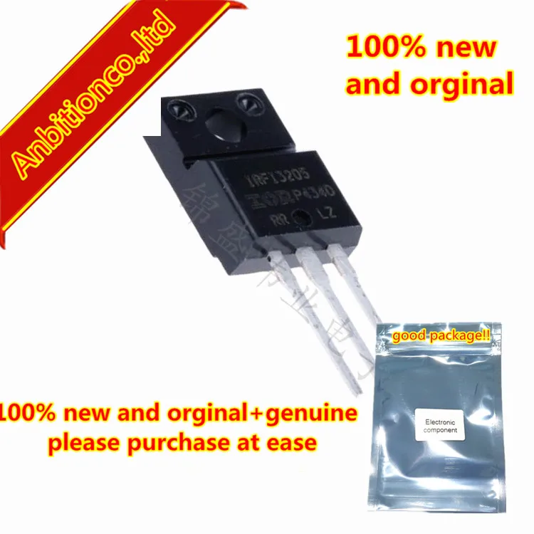 10 шт., 100% новый, оригинальный, IRFI3205PBF IRFI3205, HEXFET Power MOSFET в наличии
10 шт., 100% новый, оригинальный, IRFI3205PBF IRFI3205, HEXFET Power MOSFET в наличии