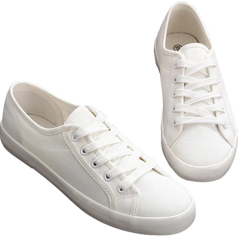 2019 Summer Flat Shoes Women White Black Schoolgirls Canvas Shoes All-match Sneakers zapatos de mujer
2019 Summer Flat Shoes Women White Black Schoolgirls Canvas Shoes All-match Sneakers zapatos de mujer