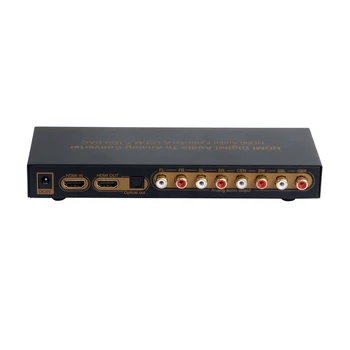 Hdmi To Hdmi Optical Digital To Analog Audio Extractor 7.1Ch Converter Lpcm Audio Dac Hdmi To 7.1 Channel Audio Converter
Hdmi To Hdmi Optical Digital To Analog Audio Extractor 7.1Ch Converter Lpcm Audio Dac Hdmi To 7.1 Channel Audio Converter