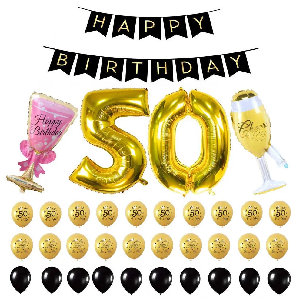 35Pcs 30 40 50th Adult Birthday Party Decorations 40" Foil Number Balloons Latex Ballon Photo Props Happy Birthday Banner 7
35Pcs 30 40 50th Adult Birthday Party Decorations 40" Foil Number Balloons Latex Ballon Photo Props Happy Birthday Banner 7