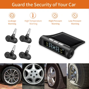 ZEEPIN C240 Tyre Pressure Monitoring System Digital LCD Display Solar TPMS Tire Pressure Alarm with 4 Internal Sensors
ZEEPIN C240 Tyre Pressure Monitoring System Digital LCD Display Solar TPMS Tire Pressure Alarm with 4 Internal Sensors