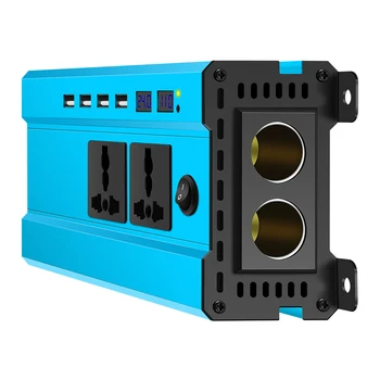 Power Inverter 4000W Solar Car Power Inverter LED DC12/24V to AC110/220V digital display Sine Wave Converter 4 USB Interfaces
Power Inverter 4000W Solar Car Power Inverter LED DC12/24V to AC110/220V digital display Sine Wave Converter 4 USB Interfaces
