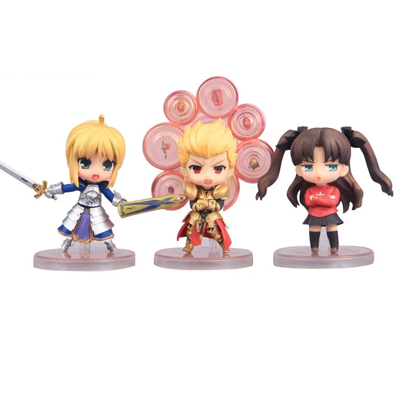 fate grand order saber Anime Comic Fate Stay Night Fate Zero Gilgamesh Golden Q clay PVC Action Figures toys Anime figure Toys
fate grand order saber Anime Comic Fate Stay Night Fate Zero Gilgamesh Golden Q clay PVC Action Figures toys Anime figure Toys