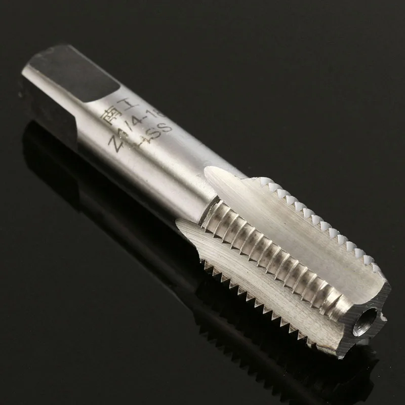 High Speed Steel Taper Pipe Tap Plug Screw Tap Hand Tool Z 1/4 inch -18 Metal Screw Thread Machine Cutter Cutting Tool
High Speed Steel Taper Pipe Tap Plug Screw Tap Hand Tool Z 1/4 inch -18 Metal Screw Thread Machine Cutter Cutting Tool