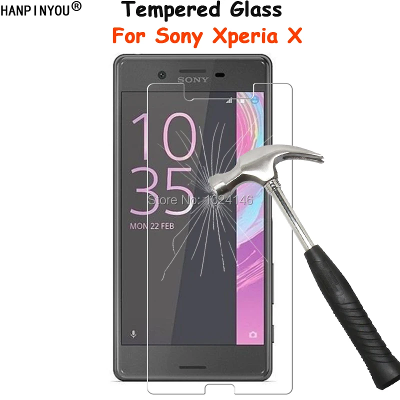 For Sony Xperia X F5122 F5121 5.0" Clear Tempered Glass Screen Protector Ultra Thin Explosion-proof Protective Film + Clean Kit
For Sony Xperia X F5122 F5121 5.0" Clear Tempered Glass Screen Protector Ultra Thin Explosion-proof Protective Film + Clean Kit