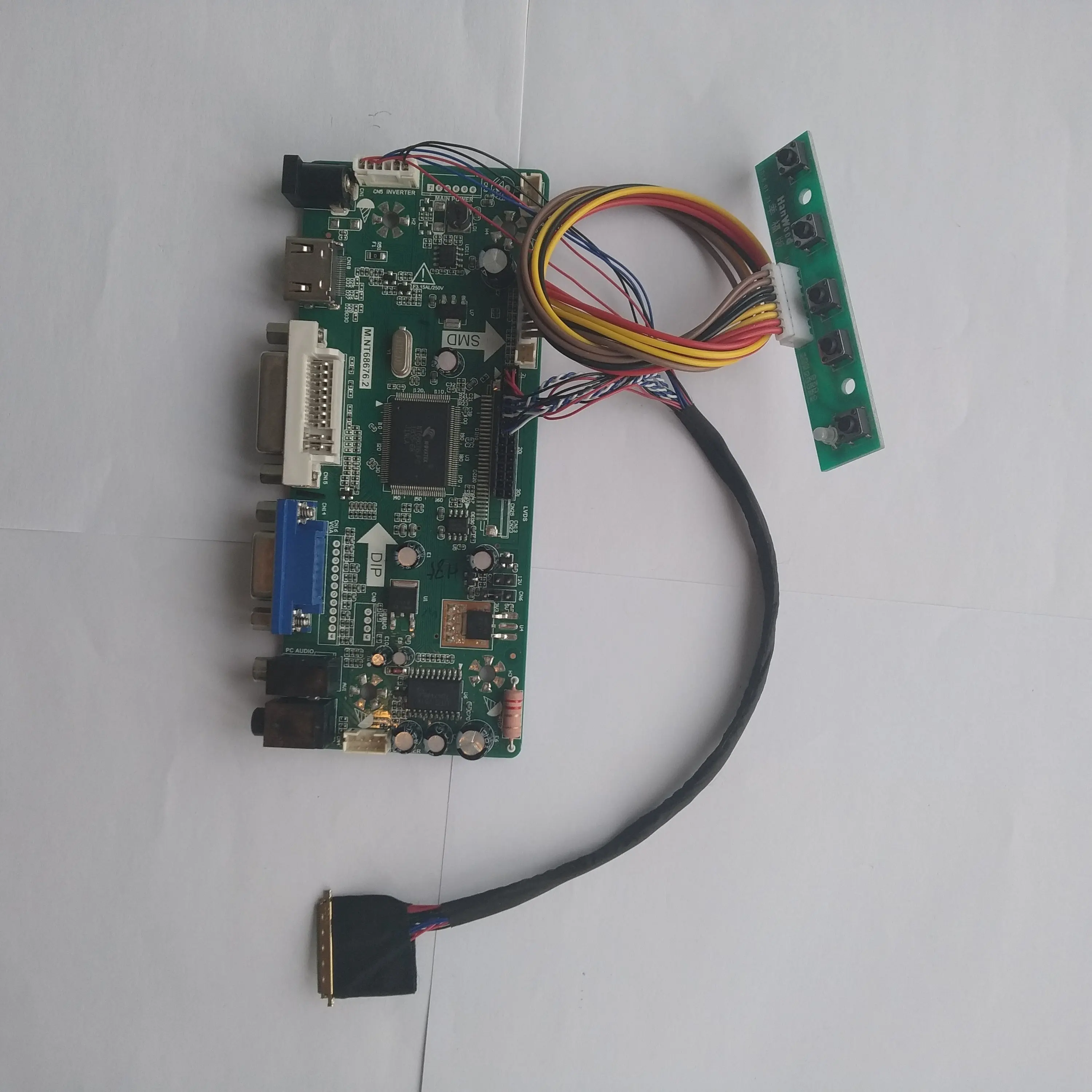 For B173RW01 V2 HW6A/B173RW01 V2 HW7A 1600X900 Panel monitor LCD LED HDMI DVI VGA LVDS Aduio controller board KIT
For B173RW01 V2 HW6A/B173RW01 V2 HW7A 1600X900 Panel monitor LCD LED HDMI DVI VGA LVDS Aduio controller board KIT