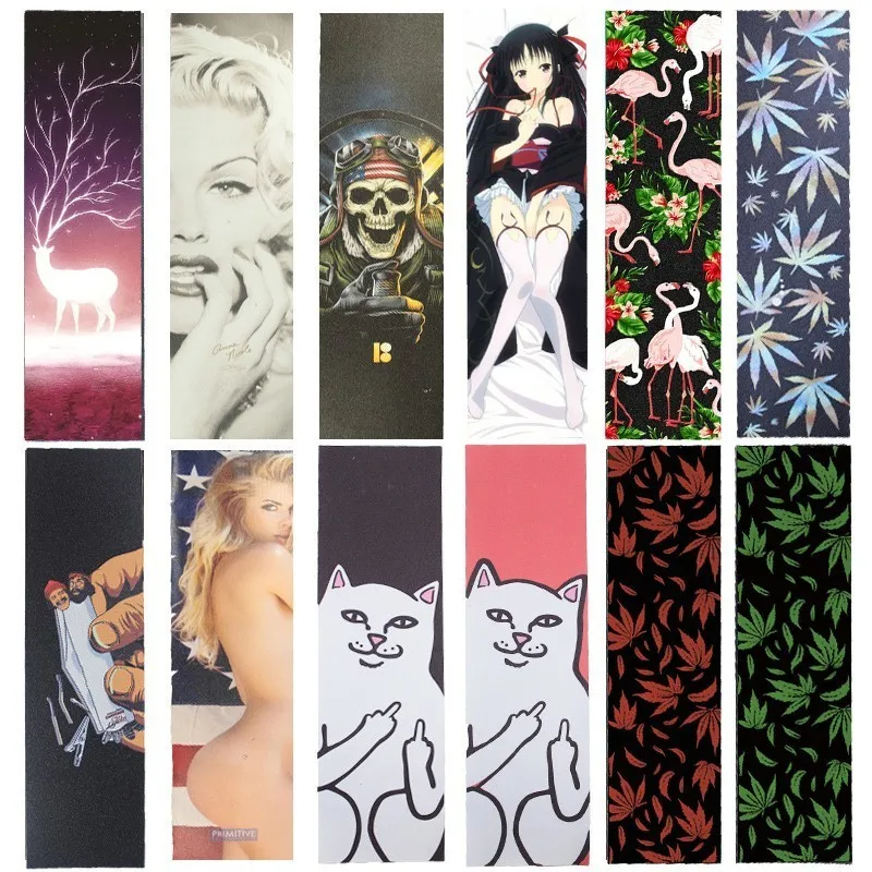 Professional Pro Skateboard Griptapes 23*84cm Multi Graphic Griptape Longboard Scooter Skateboard Sandpaper Deck Grip Tape Rough
Professional Pro Skateboard Griptapes 23*84cm Multi Graphic Griptape Longboard Scooter Skateboard Sandpaper Deck Grip Tape Rough