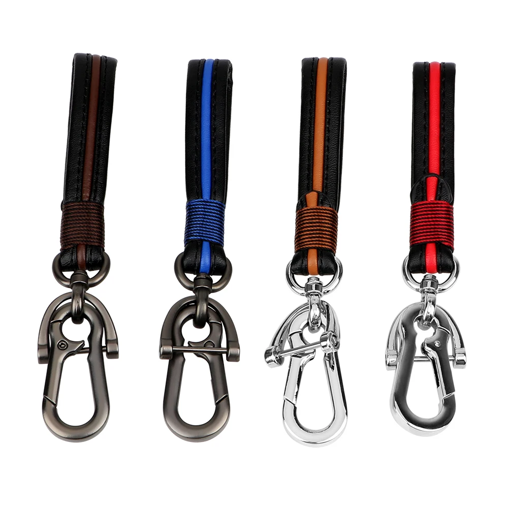 PU Leather Zinc Alloy Car Key Ring Key Chain Handmade Keychain Decorative Pendants
PU Leather Zinc Alloy Car Key Ring Key Chain Handmade Keychain Decorative Pendants