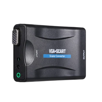 VGA to Scart Converter Video Audio Converter Video Adapter 1080P for TV and Projector VGA to SCART Video Converter
VGA to Scart Converter Video Audio Converter Video Adapter 1080P for TV and Projector VGA to SCART Video Converter