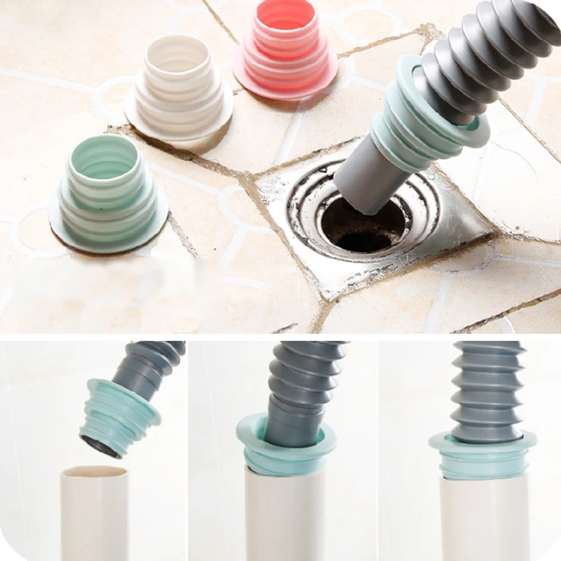 New Drainage Home Sewer Washing Machine Sink Connection Silicone Gel Deodorize Pipe Seal Ring Floor Insect Proof Plug Pipe Joint
New Drainage Home Sewer Washing Machine Sink Connection Silicone Gel Deodorize Pipe Seal Ring Floor Insect Proof Plug Pipe Joint