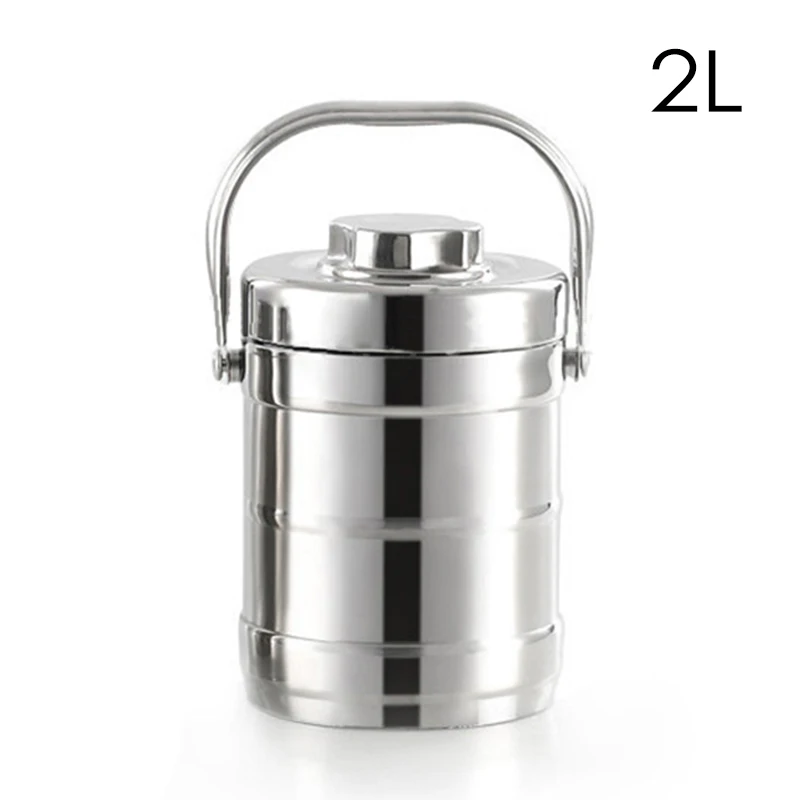 1.6/2.0L Vacuum Insulated Lunch Box Stainless Steel Thermal Jar Food Storage Container healthy Material 2019 High quality
1.6/2.0L Vacuum Insulated Lunch Box Stainless Steel Thermal Jar Food Storage Container healthy Material 2019 High quality