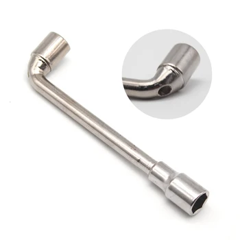 High Quality 45# Steel Car Long L Type Pipe Wrench Double Elbow Perforation Hexagon Hand Socket Wrenches Repair Tools 10mm M10
High Quality 45# Steel Car Long L Type Pipe Wrench Double Elbow Perforation Hexagon Hand Socket Wrenches Repair Tools 10mm M10