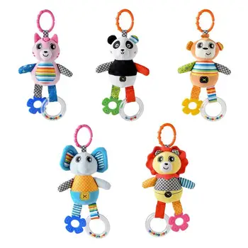 Hanging Plush Baby Toy Rattle Lovely Animal Teether Newborn Stroller Baby Toy Stroller Accessories for Baby Teether Training
Hanging Plush Baby Toy Rattle Lovely Animal Teether Newborn Stroller Baby Toy Stroller Accessories for Baby Teether Training
