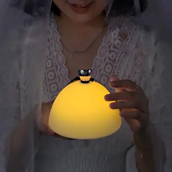 Creative 7 Colors Changing Princess Skirt Shape Silicon LED Night Light USB Touch Pat Night Lamp Children Kid Bedside Lamp Gifts
Creative 7 Colors Changing Princess Skirt Shape Silicon LED Night Light USB Touch Pat Night Lamp Children Kid Bedside Lamp Gifts