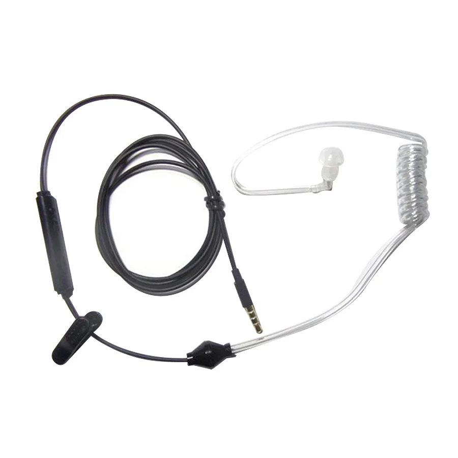 FBI Style Cool In-ear Headset Radiation protection Earphone monitor Earpiece Talkabout Mini Walkie Air duct earbuds
FBI Style Cool In-ear Headset Radiation protection Earphone monitor Earpiece Talkabout Mini Walkie Air duct earbuds