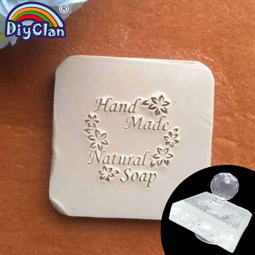 Handmade Natrual Soap Stamp Flower Natural Soap Making Chapter With Handle Resin Acrylic Stamp Custom
Handmade Natrual Soap Stamp Flower Natural Soap Making Chapter With Handle Resin Acrylic Stamp Custom