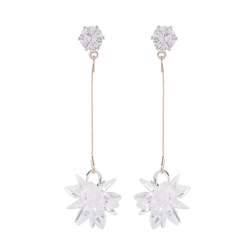 ZI.SEN Snowflake Shape Dangle Earrings For Women Gift Rose Red Color Crystal Rhinestone Long Drop Earings Fashion Jewelry
ZI.SEN Snowflake Shape Dangle Earrings For Women Gift Rose Red Color Crystal Rhinestone Long Drop Earings Fashion Jewelry