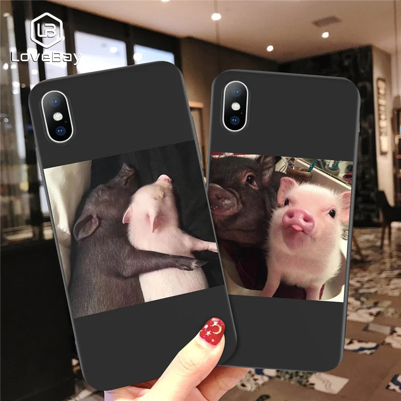 Lovebay For iPhone 6 6s 7 8 Plus X XR XS Max 5 5s SE Phone Case Lovely Cartoon Rabbit Pig Cat Soft TPU Phone Case For iPhone X
Lovebay For iPhone 6 6s 7 8 Plus X XR XS Max 5 5s SE Phone Case Lovely Cartoon Rabbit Pig Cat Soft TPU Phone Case For iPhone X