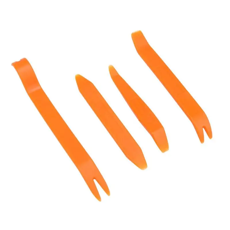 4pcs Professional Orange ABS Automobile Audio Door Clip Panel Trim Dash Audio Removal Installer Tool Radio Removal Pry Tools Set
4pcs Professional Orange ABS Automobile Audio Door Clip Panel Trim Dash Audio Removal Installer Tool Radio Removal Pry Tools Set