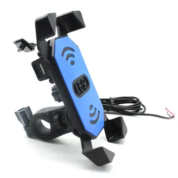 Motorcycle Usb Charger 12-30V Universal Motorbike Phone Gps Bracket Holder Mount Clamp For Honda Suzuki Triumph(Bule)
Motorcycle Usb Charger 12-30V Universal Motorbike Phone Gps Bracket Holder Mount Clamp For Honda Suzuki Triumph(Bule)