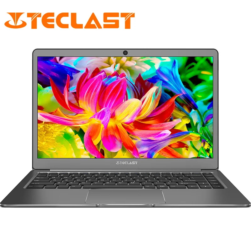 

Teclast F6 Laptop 13.3 Inch Windows 10 Home English Version Intel Apollo Lake N3450 Quad Core 1.1GHz 6GB+128GB HDMI Front Camera