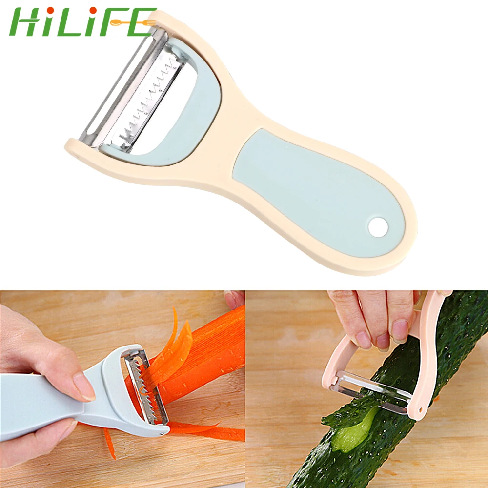 HILIFE Multifunction Stainless Steel Blade Cutter Kitchen Cooking Tool Potato Peeler 2 in 1 Fruit Vegetable Grater Slicer
HILIFE Multifunction Stainless Steel Blade Cutter Kitchen Cooking Tool Potato Peeler 2 in 1 Fruit Vegetable Grater Slicer