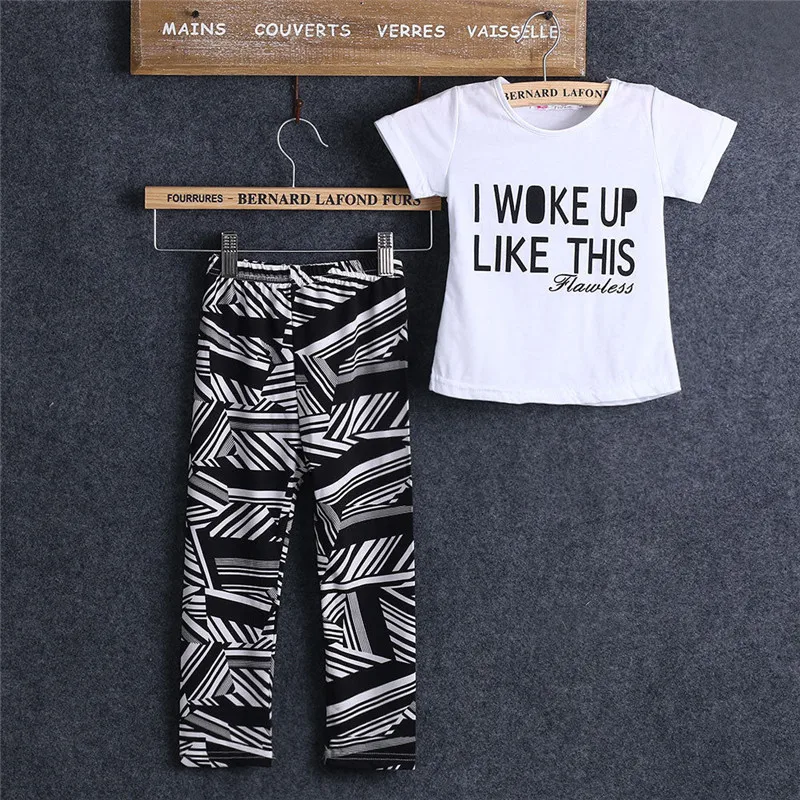 Children Kids Baby Girls Boys Tops T-shirt Long Pants 2pcs Outfits Set Clothing Children Clothes 2019 Summer Cotton O-neck
Children Kids Baby Girls Boys Tops T-shirt Long Pants 2pcs Outfits Set Clothing Children Clothes 2019 Summer Cotton O-neck