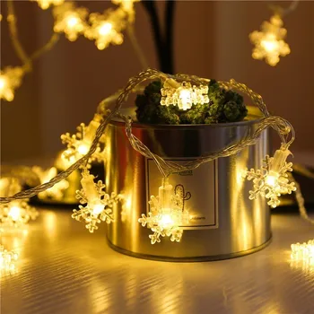 Nordic LED Snowflake Lighting String Ins Fairy Lights Wedding Party Decoration Home Nursery Decor Photography Props 2M 3m
Nordic LED Snowflake Lighting String Ins Fairy Lights Wedding Party Decoration Home Nursery Decor Photography Props 2M 3m