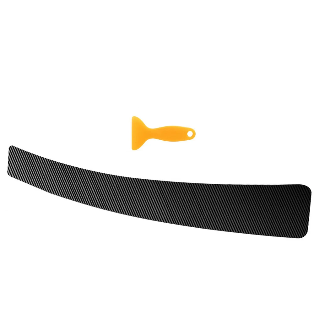 3D Black Carbon Fiber Style Trunk Sill Plate Sticker Car Rear Door Step Decoration Cover Decal With Scraper
3D Black Carbon Fiber Style Trunk Sill Plate Sticker Car Rear Door Step Decoration Cover Decal With Scraper