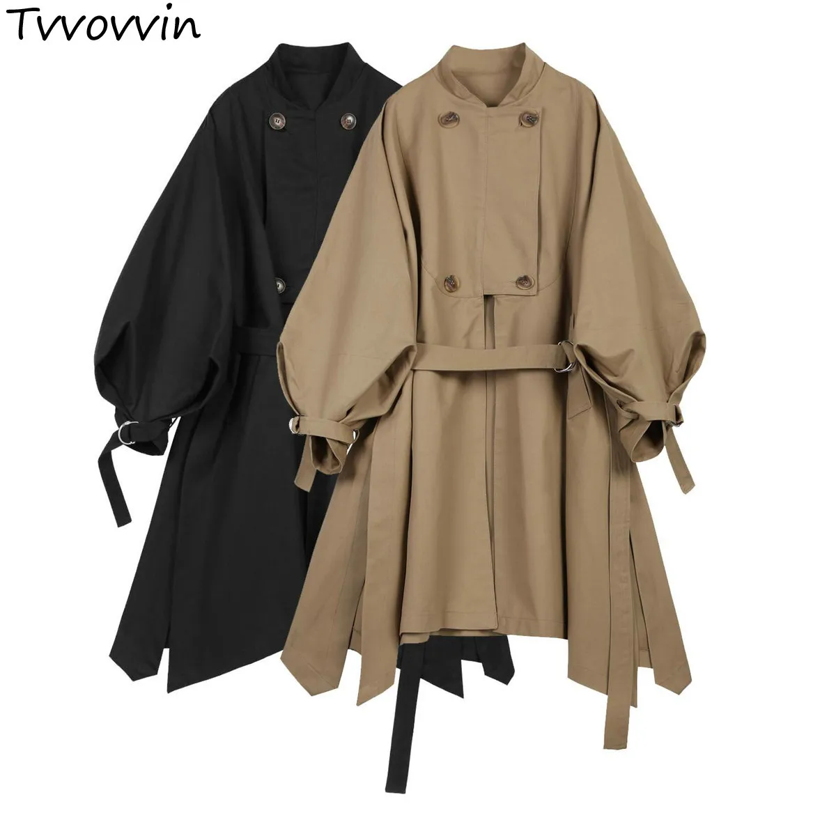 TVVOVVIN Womens Trench Coats Lantern Sleeve Irregular Hem Cotton Windbreakers Sleeved Lace Up Long Female Overcoat Autumn Q553
TVVOVVIN Womens Trench Coats Lantern Sleeve Irregular Hem Cotton Windbreakers Sleeved Lace Up Long Female Overcoat Autumn Q553